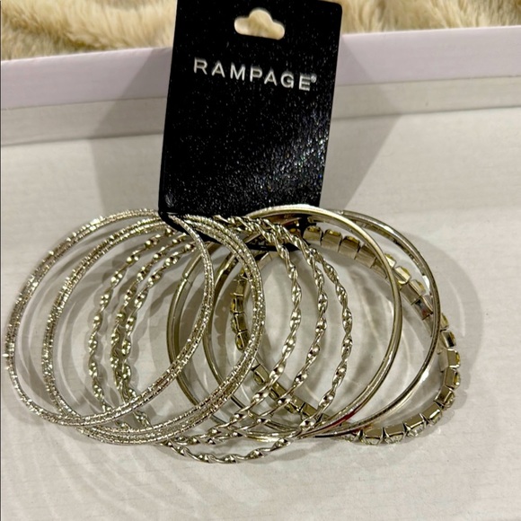Rampage Jewelry - ✨ Rampage Silver Bangle Bracelet Set – 12 Pieces ✨